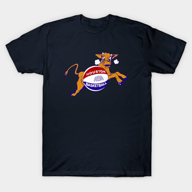 Defunct - Houston ABA Basketball 1969 T-Shirt by LocalZonly